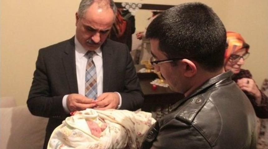 Recep, Tayyip, Erdoğan İsimli Bebeklere Başkan Aydın&rsquo;dan Ziyaret