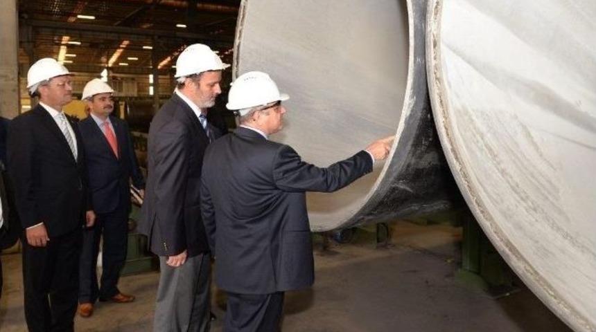 Vali &Ccedil;akacak Mtosb&rsquo;de Fabrikaları Gezdi