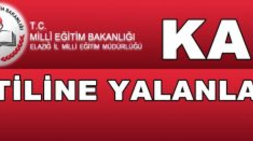 Elazığ&rsquo;da Kar&rsquo;da yok tatili&rsquo;de