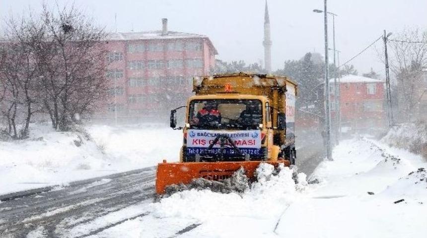 Bağcılar&rsquo;da Kar Alarmı