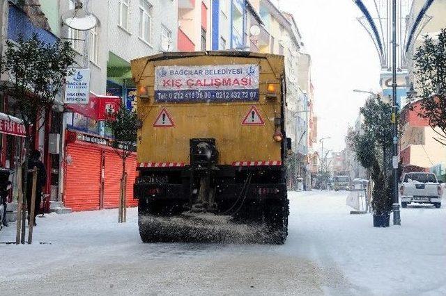 Bağcılar’da Kar Alarmı