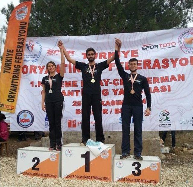 Oryantiringin Yıldızları Madalyaları Topladı