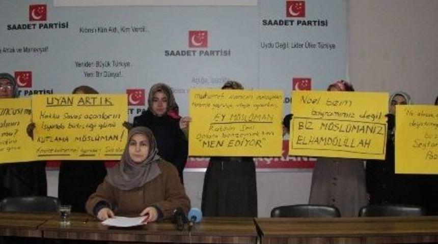 Saadet&rsquo;ten Noel A&ccedil;ıklaması