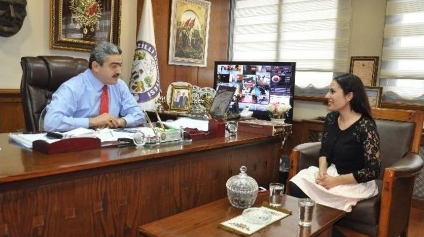 Yeni M&uuml;d&uuml;rden Tanışma Ziyareti