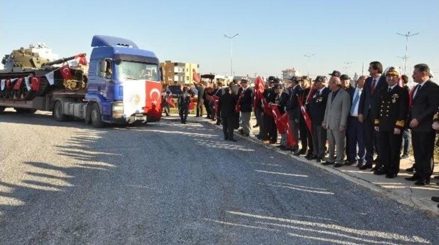 Toroslar&rsquo;da Rauf Raif Denktaş A&ccedil;ık Hava M&uuml;zesine Yeni Askeri Malzemeler