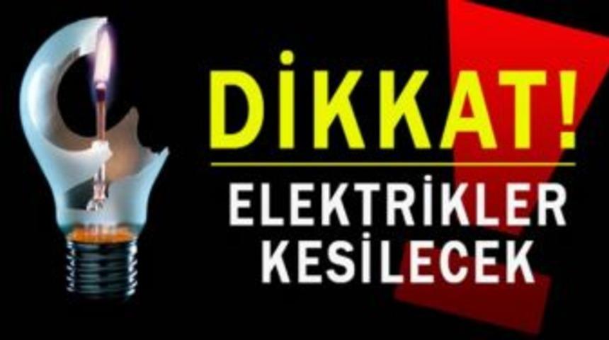 Elazığ&rsquo;da Elektrik Kesintisi