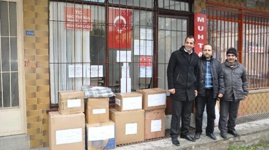 Hacı Tuğrul Mahallesi&rsquo; Nden Sosyal Paylaşım Merkezi&rsquo;ne Destek