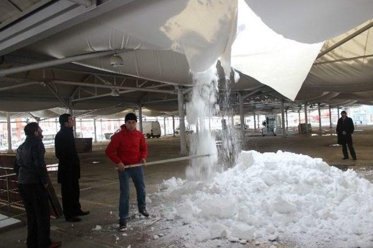 Kapalı Pazar Yerinin Çatısı Çöktü G3