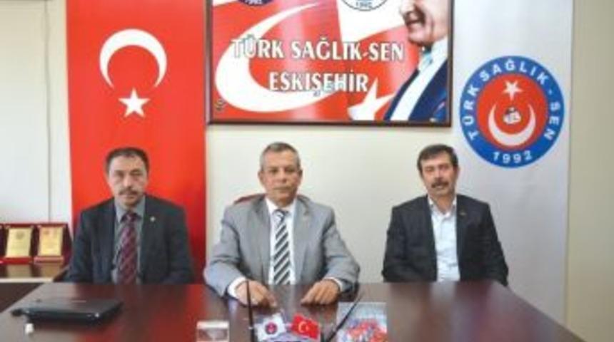 T&uuml;rk Sağlık-sen Maaş Zammına Ve Promosyona Tepkili