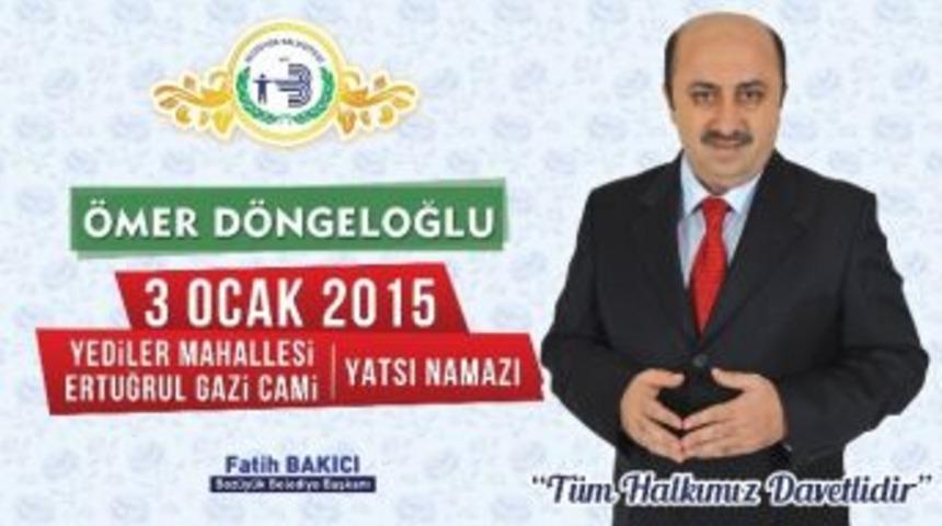 &Ouml;mer D&ouml;ngeloğlu&rsquo;nun Sohbet Programı 3 Ocak&rsquo;ta Yapılacak
