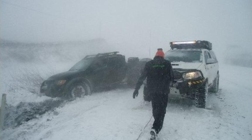 &Ccedil;anakkale-istanbul Yolunda Kar Esareti