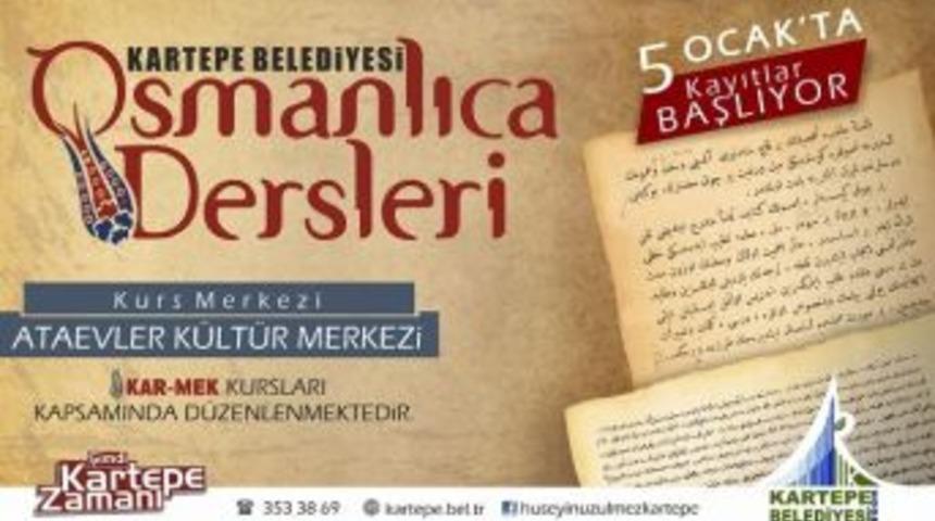 Kartepe Belediyesi Osmanlıca Kursu A&ccedil;ıyor