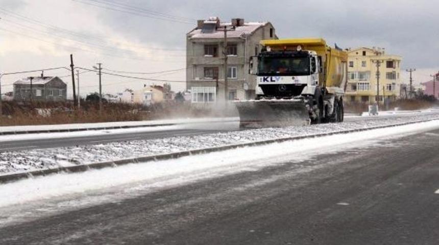 &Ccedil;anakkale'de Tipi Kara Ve Deniz Ulaşımını Aksatıyor (3)