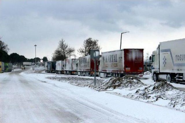 Çanakkale'de Tipi Kara Ve Deniz Ulaşımını Aksatıyor (3)