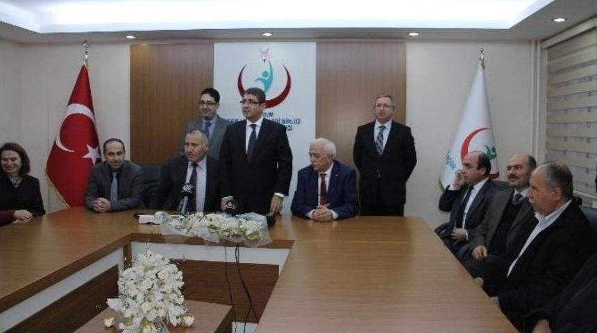 &Ccedil;orum Kamu Hastaneleri Birliğin&rsquo;de Devir Teslim T&ouml;reni