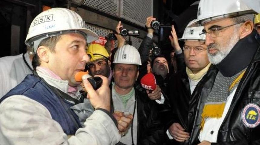 Bakan Yıldız'dan Maden Ocağına Yılbaşı Ziyareti