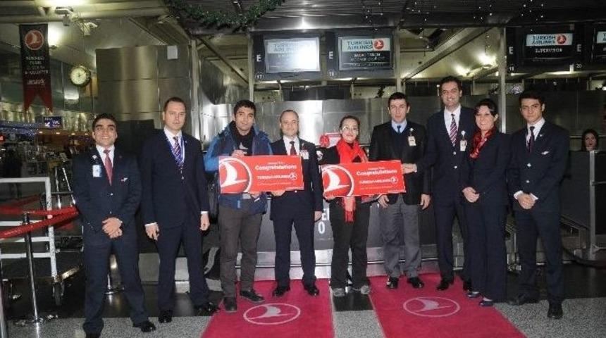 Thy&rsquo;den İlk Yolcuya Yeni Yıl Hediyesi