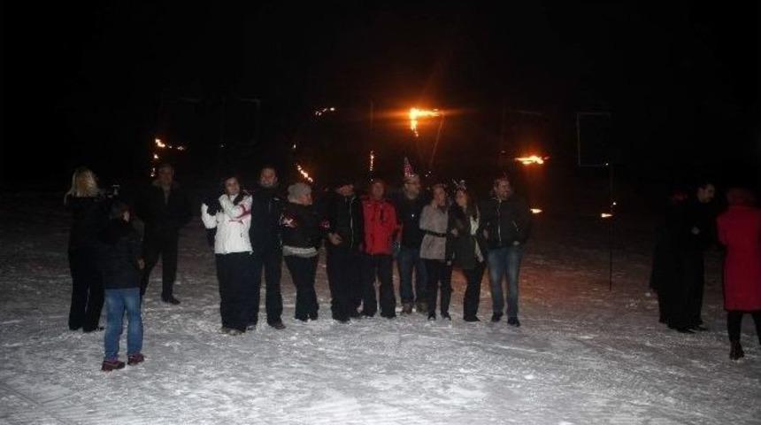 Erciyes&rsquo;te Yeni Yıl Coşkusu