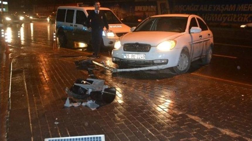 Başkent&rsquo;te Meydana Gelen Trafik Kazaları Ucuz Atlatıldı