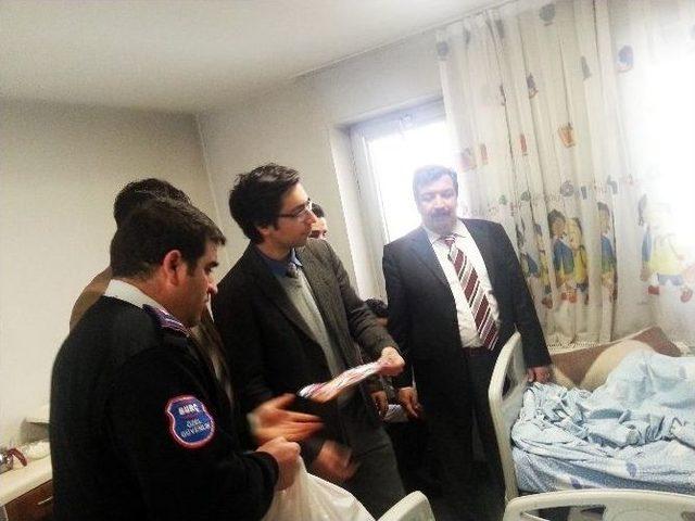 Başhekim Dicle&rsquo;den Hastalara Ziyaret 1