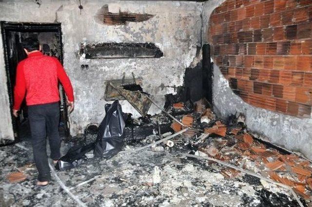 Batman&rsquo;da Ev Yangını Korkuttu 2