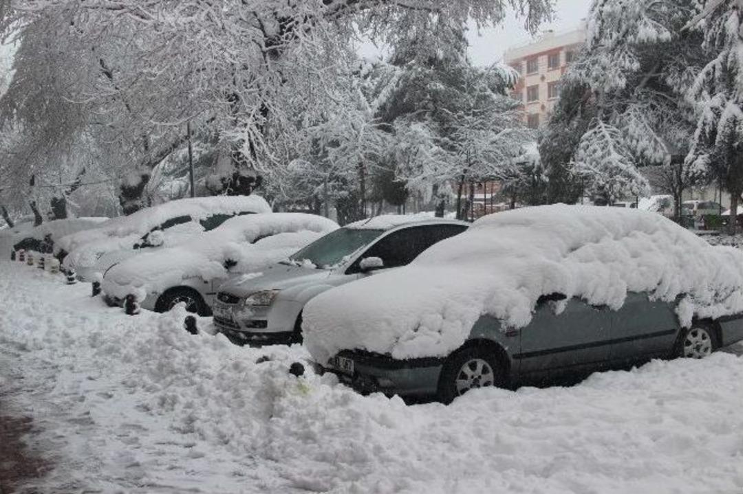 &Ccedil;anakkale&rsquo;de Şiddetli Kış