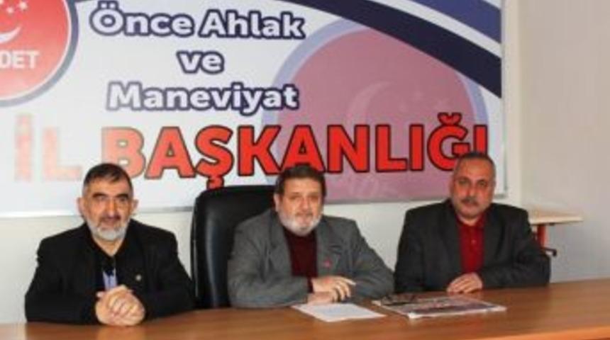 Saadet Partisi&rsquo;nden Kongreye &Ccedil;ağrı