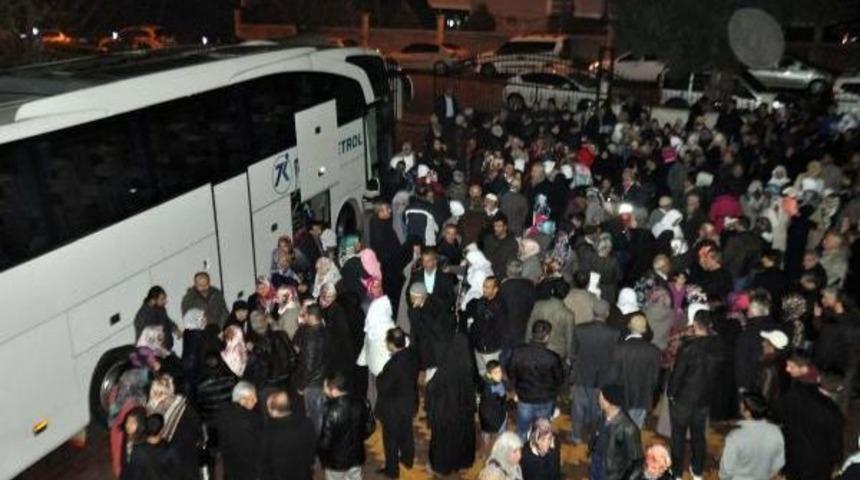 Adıyaman'da Ylın İlk Umre Kafilesi Yola &Ccedil;ıktı
