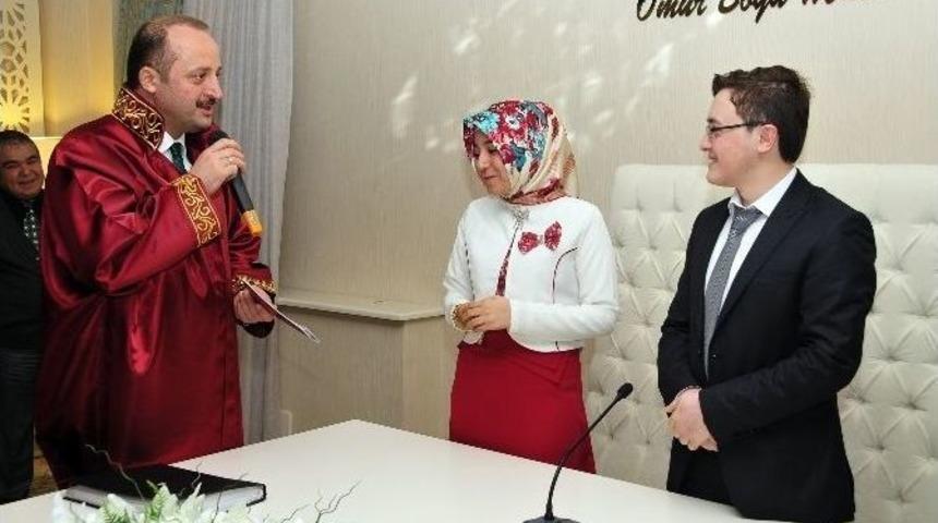 Mamak Belediyesi 2014 Yılı Nikah Mesaisini Tamamladı