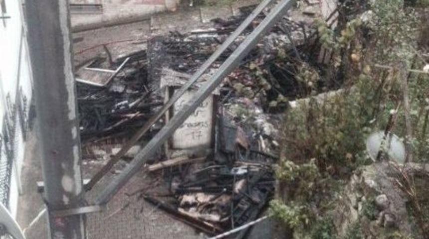 Ordu&rsquo;da Tinerciler Barındıkları Evi Yaktı