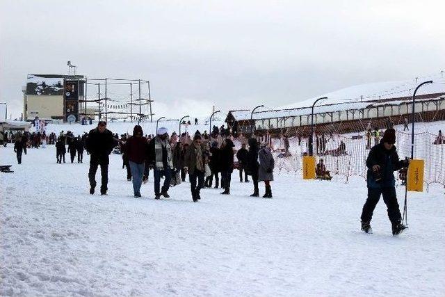 Yılbaşında Erciyes’teki Oteller Doldu