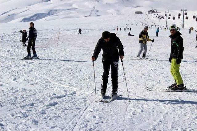 Yılbaşında Erciyes’teki Oteller Doldu