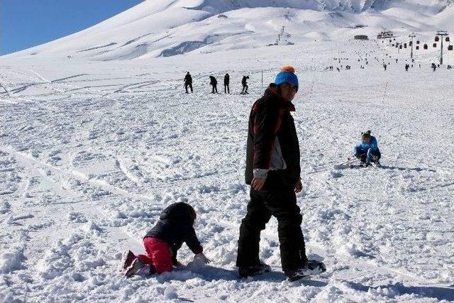 Yılbaşında Erciyes’teki Oteller Doldu