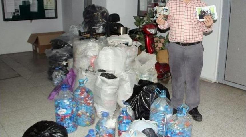 Ge&ccedil;irdiği Kaza Sonrası Engelliler İ&ccedil;in Mavi Kapak Kampanyası Başlattı