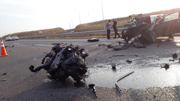 basaksehir de trafik kazasi 2 yarali yasam haberleri