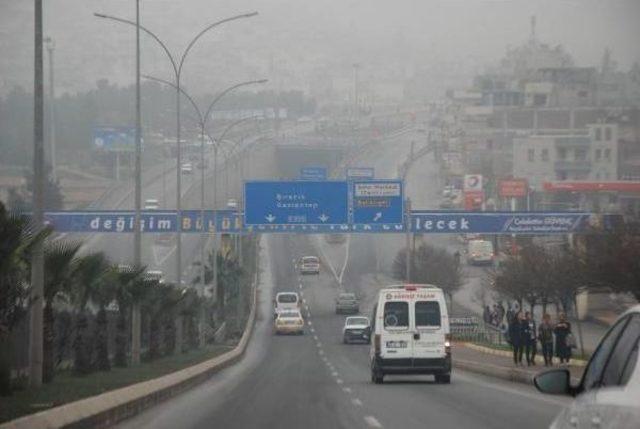 Şanlıurfa’Da Sis Etkili Oluyor 2