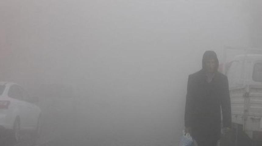 Mardin&rsquo;de Yoğun Sis Hayatı Olumsuz Etkiledi