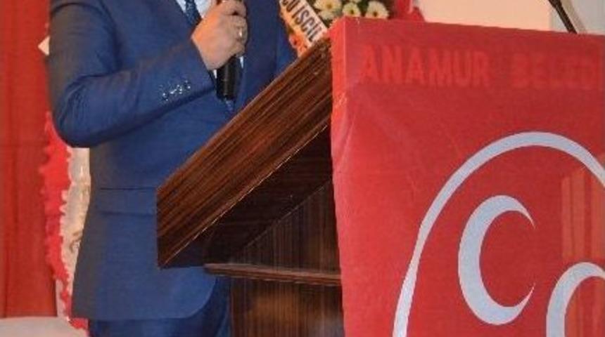Mhp Anamur İl&ccedil;e Başkanlığına Erdal Bulut Yeniden Se&ccedil;ildi