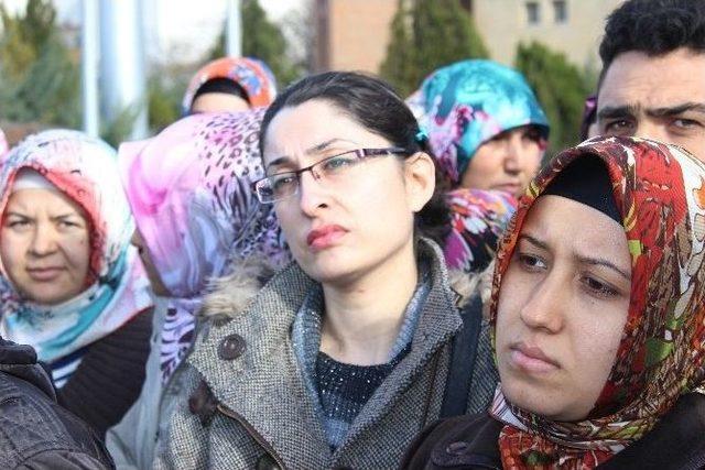 Kahramanmaraş&rsquo;ta İş&ccedil;iler Eylem Yaptı 2