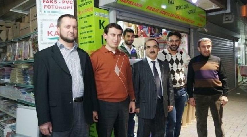 Vali Coş Esnafı Ziyaret Etti