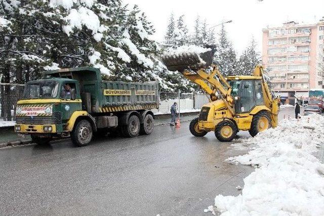 Büyükşehir’de Karla Mücadele Çalışmaları