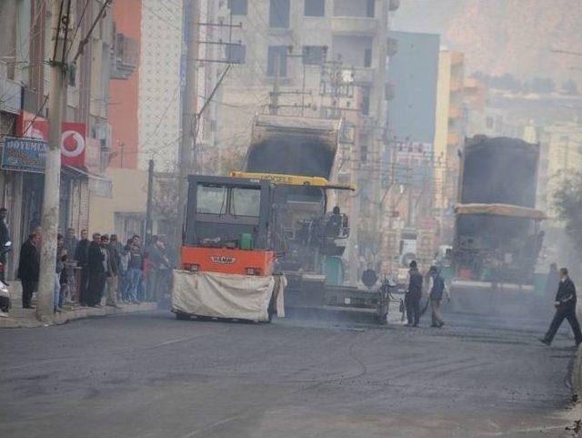 Cizre’de Üst Yapı Çalışmaları