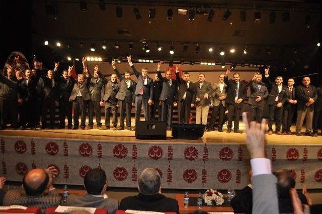 Mhp Kocasinan İlçe Başkanı Serkan Tok Güven Tazeledi