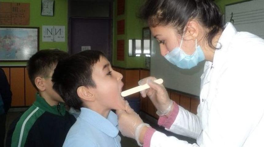 Okullarda Diş Taraması Yapıldı