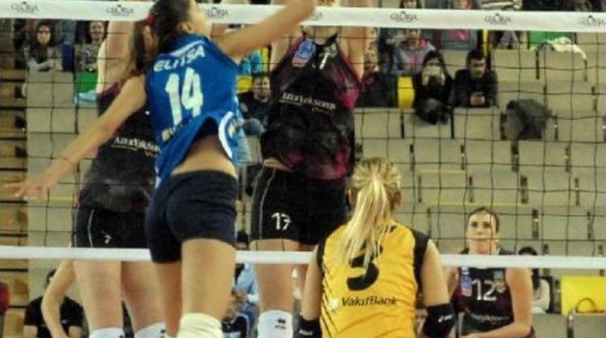 Vakıfbank-Azeryol Bak&uuml;: 3-1 (Glorıa Cup Voleybol Turnuvası)