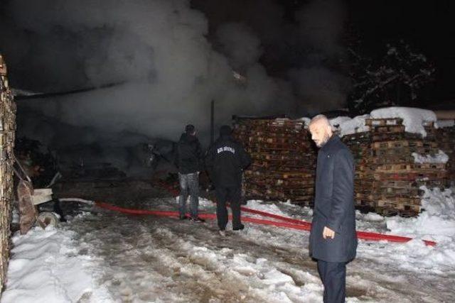 İşyeri Yanan Bbp Bolu İl Başkanı'ndan Kundaklama İddiası