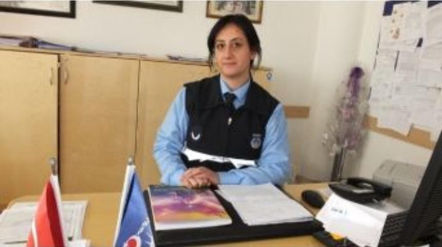 Burhaniye Belediyesine Bayan Zabıta