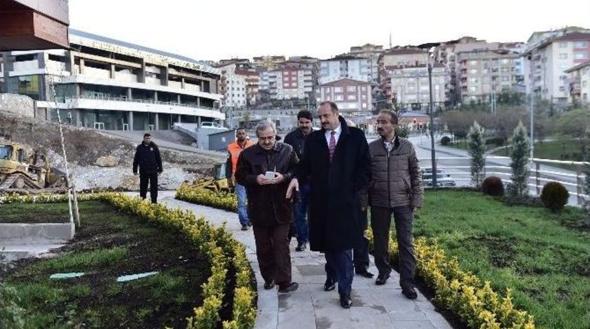 Akg&uuml;l Aile Merkezini İnceledi