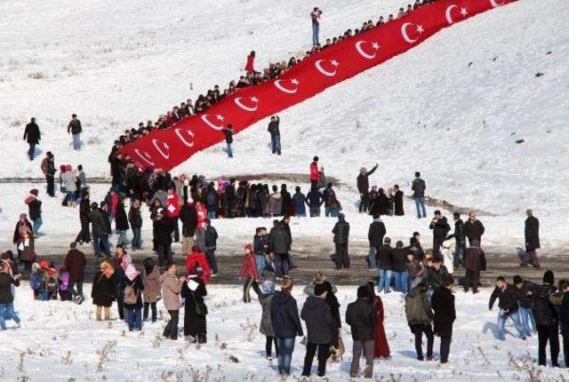 2 Bin 100 Metre Rakımda 150 Metrelik T&uuml;rk Bayrağı 3