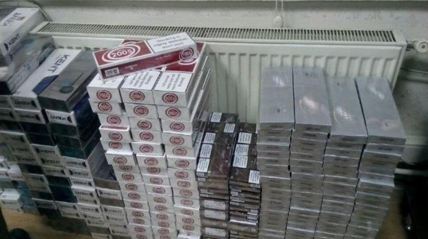 Sincan&rsquo;da G&uuml;mr&uuml;k Ka&ccedil;ağı Sigara Operasyonu
